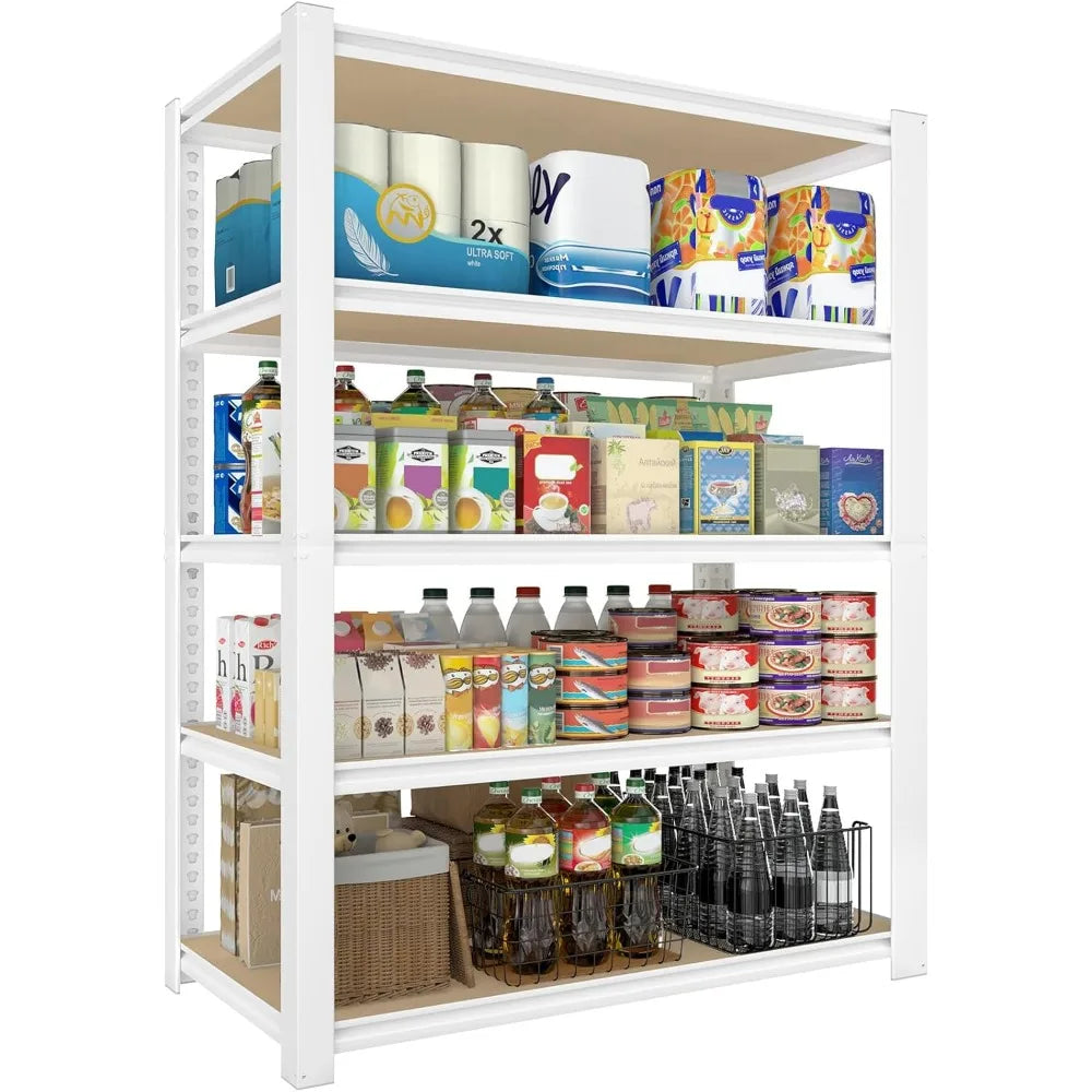 28x12x59 Closet Storage Shelves 5 Tier Heavy Duty Adjustable Garage Shelving