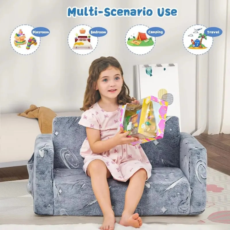 Ljustra Convertible Sofa Bed Living Room Couch Space Saving Furniture