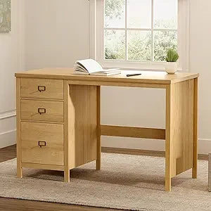 47 Inch Modern Executive Desk with Drawers Home Office Furniture