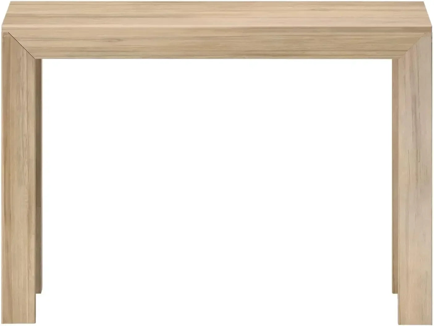 Modern Solid Wood Console Table Narrow Entryway Sofa Table 46.25 Inch