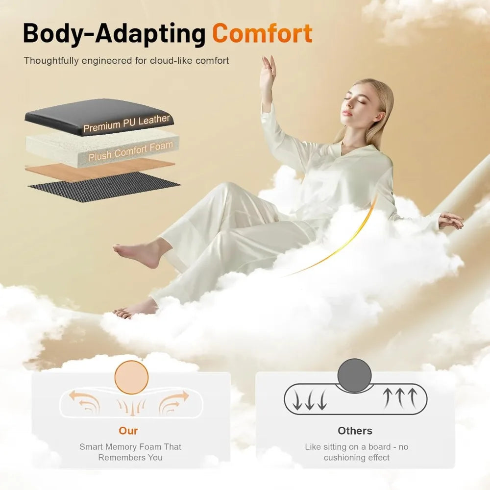 Ljustra Recliner Sofa 4 Seater Dual Reclining Modern Couch Living Room