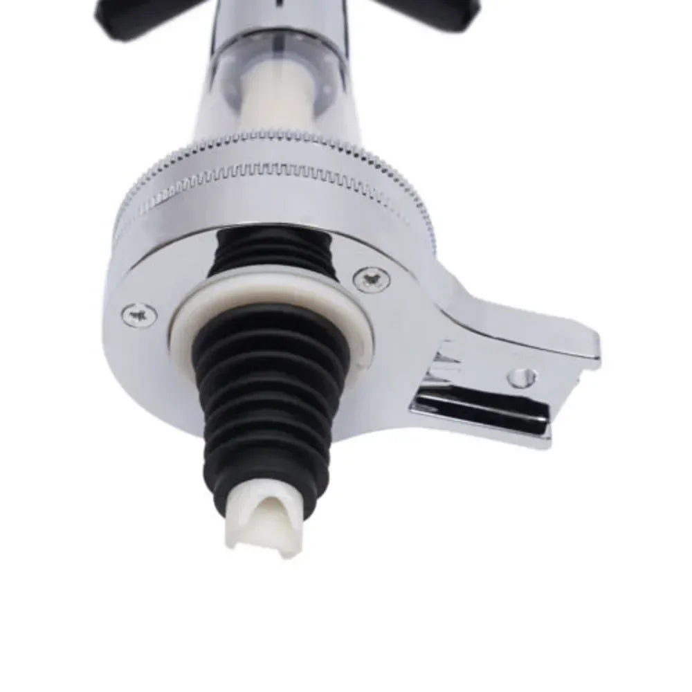 Wall Mounted 4 Bottle Dispenser Whiskey Rack Holder Wine Cocktail Shelf