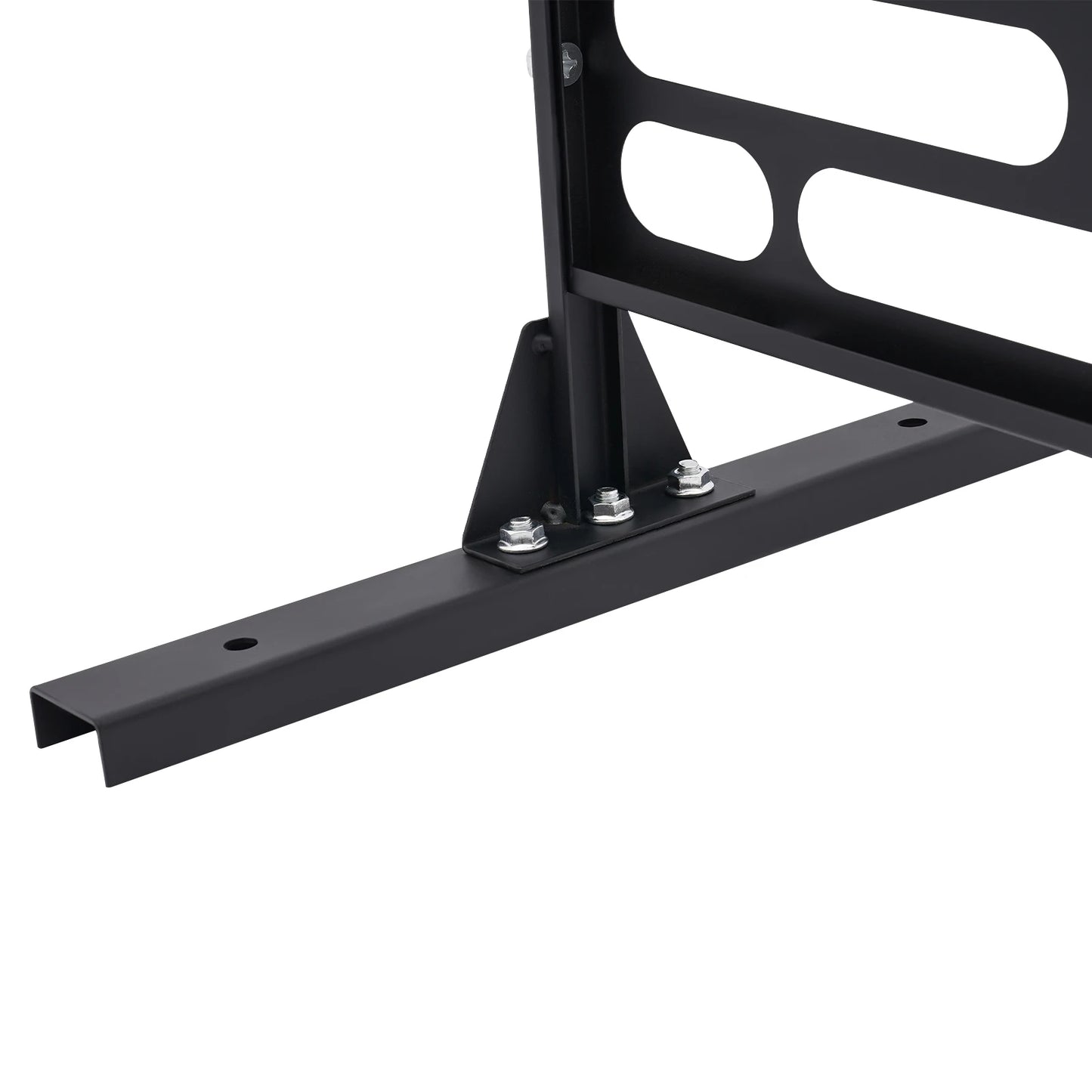 3-Panel Privacy Screen Freestanding Steel Fence Indoor Outdoor Decor