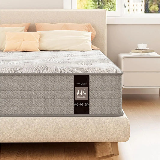 Ljustra Twin XL Mattress 12 Inch Hybrid Memory Foam Pocket Springs Medium Firm