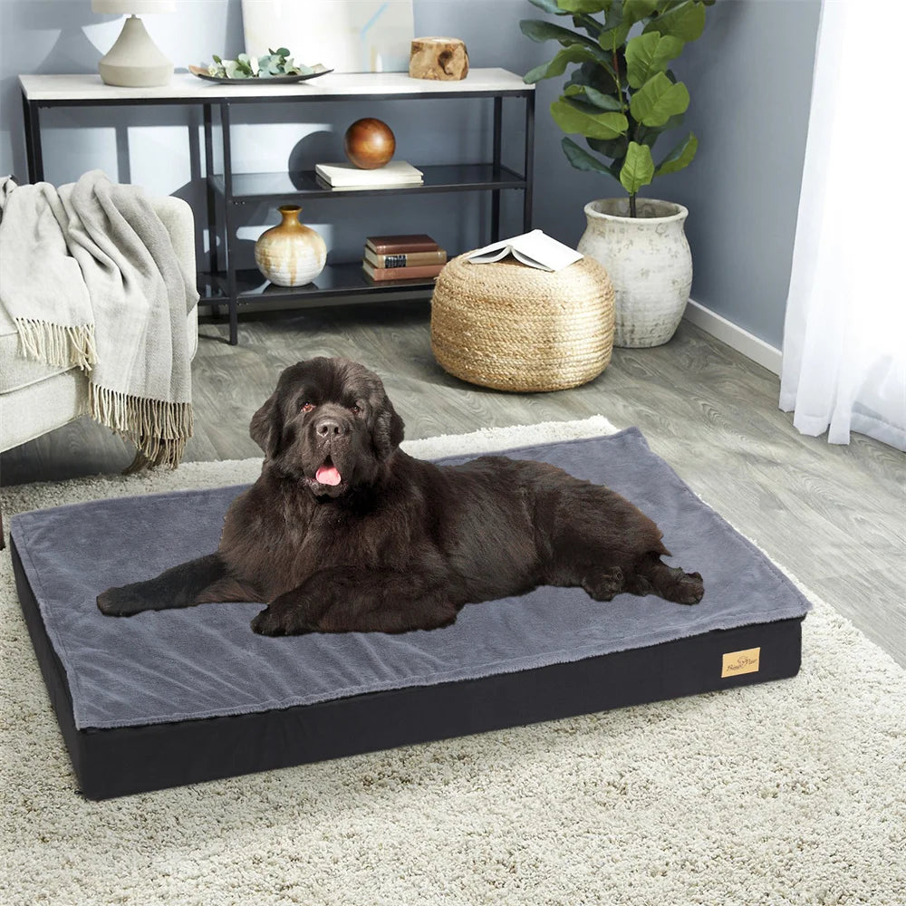 Large Orthopaedic Waterproof Dog Bed Removable Washable Cover Indoor Outdoor