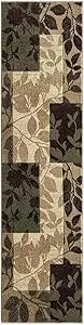 Tribeca Slade Modern Area Rug Abstract Design 6'7"x9'10" Living Room