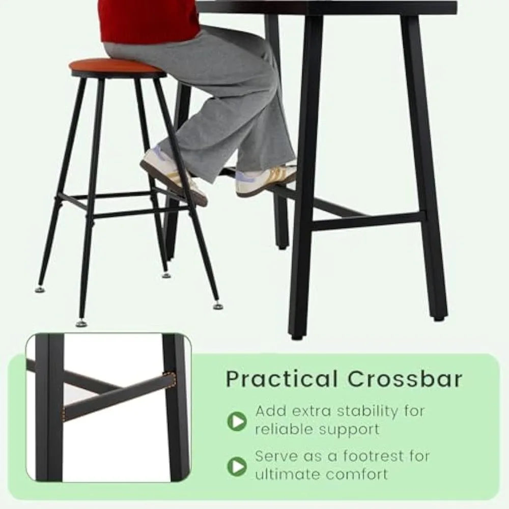 36 Inch Outdoor Bar Table Rectangular High Pub Table Patio Dining Table