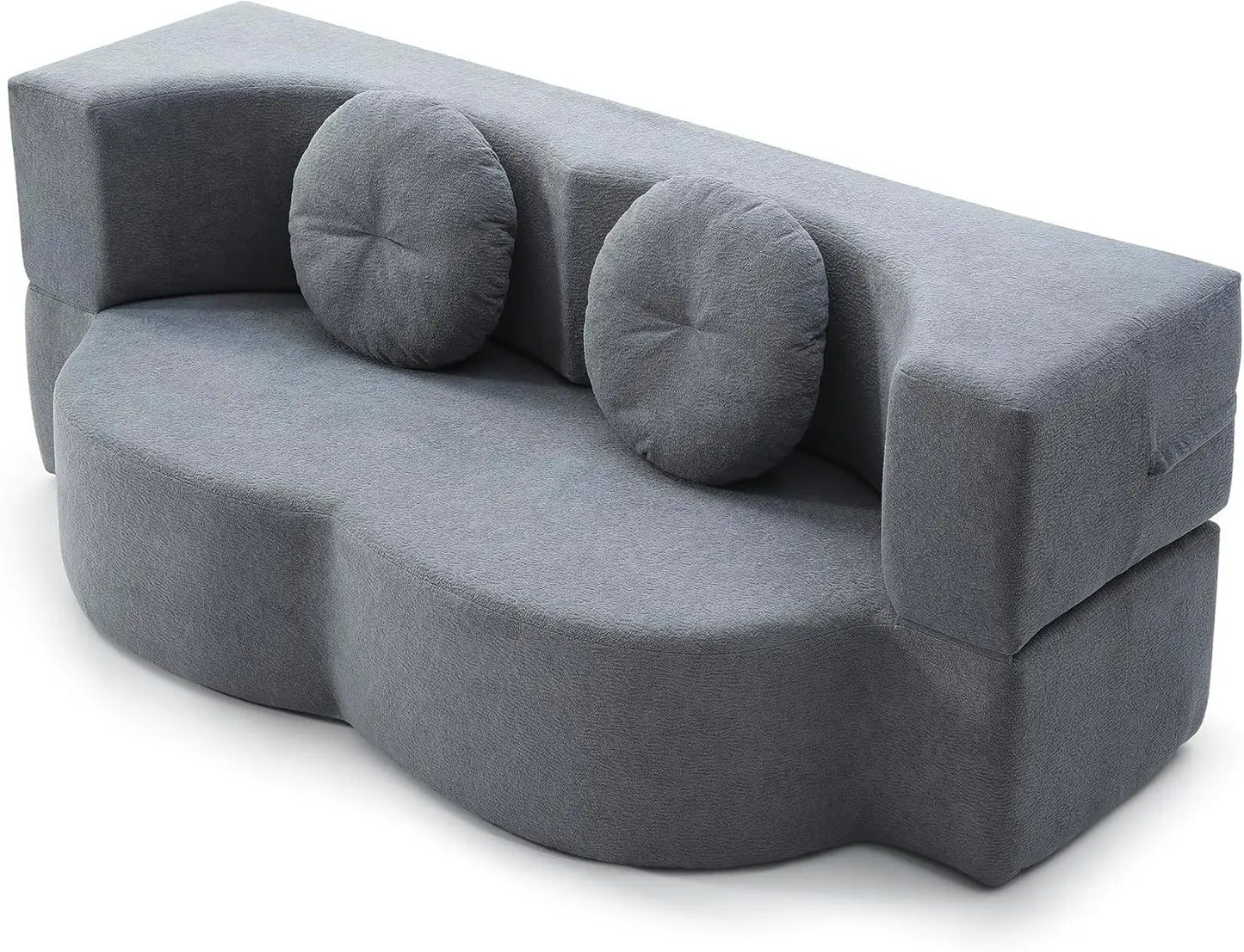 Ljustra Convertible Folding Sofa Bed Memory Foam Sleeper Couch