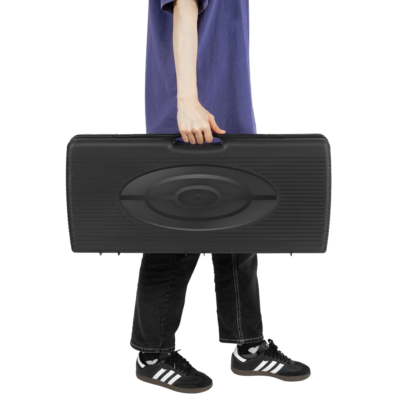 Ljustra 2in1 Portable Camping Stove Butane Burner Kit with Baking Pan