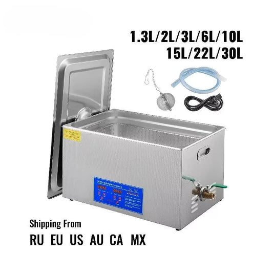 **** Ljustra Ultrasonic Cleaner 1.3-30L Powerful Digital Jewelry Washing Machine