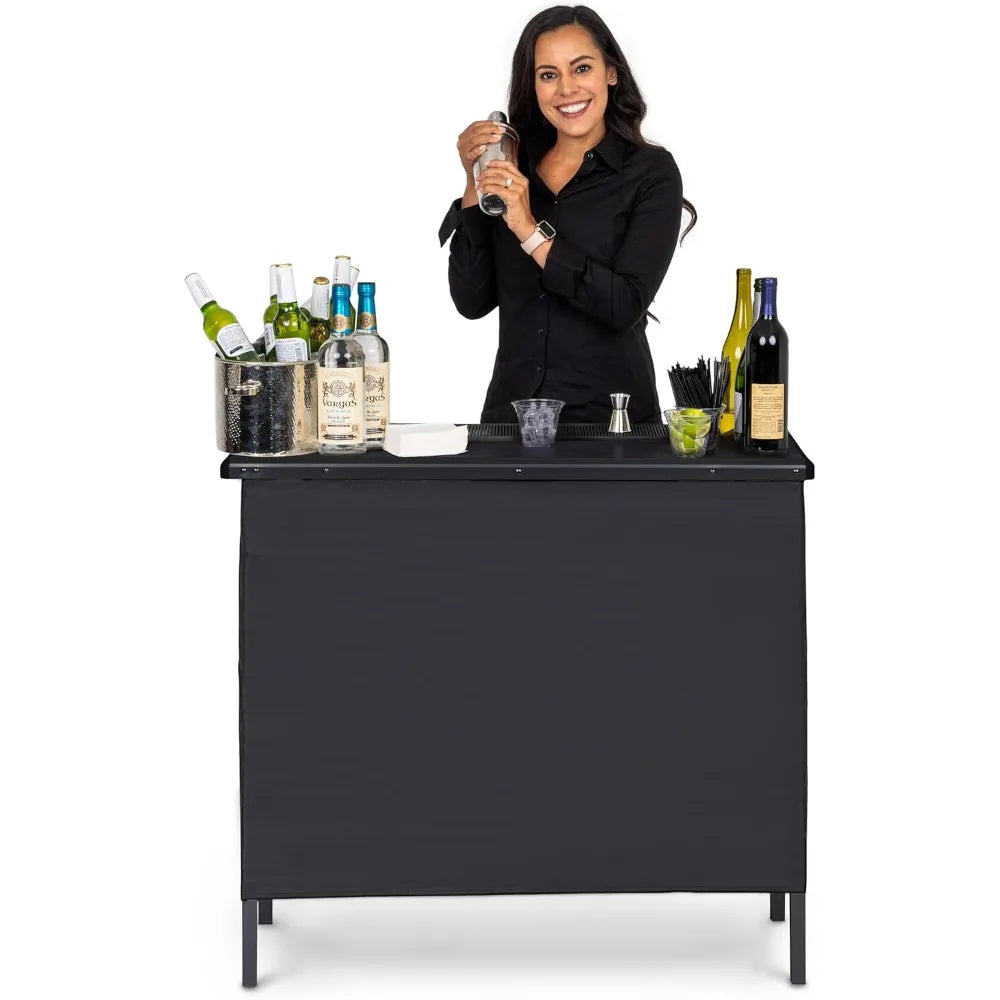 Activity Portable Bar Table LED Pop-Up Mobile Cocktail Table