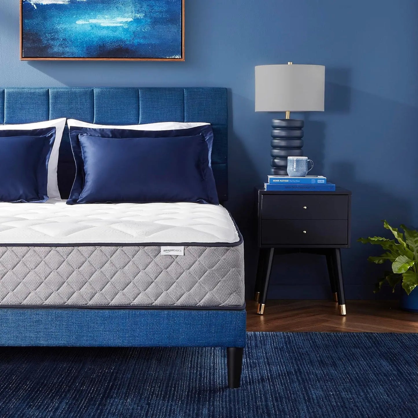 Ljustra Twin Memory Foam Hybrid Mattress 10 Inch Medium Firm