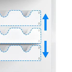 Wine Cabinet Large Storage Detachable Rack Industrial Sideboard Buffet