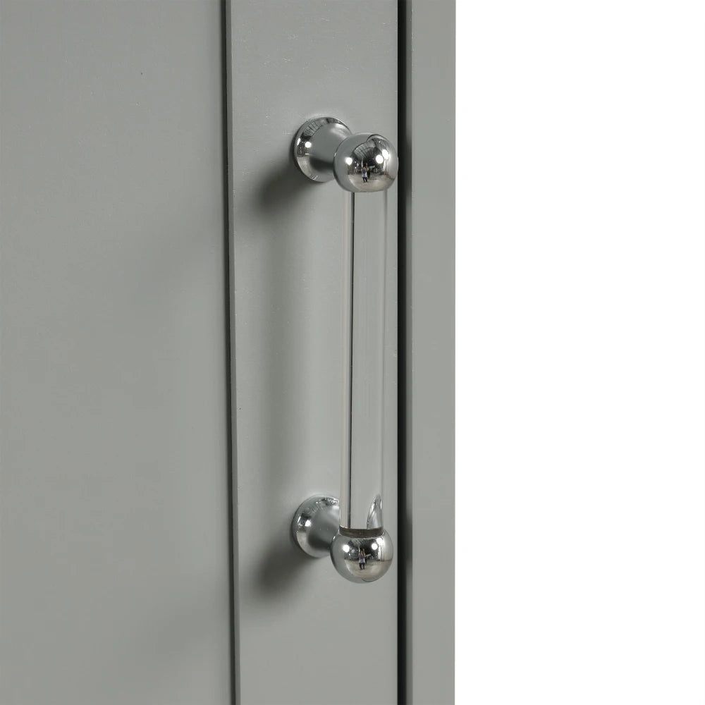 Tall Bathroom Storage Cabinet Freestanding with Adjustable Shelf and Drawers
