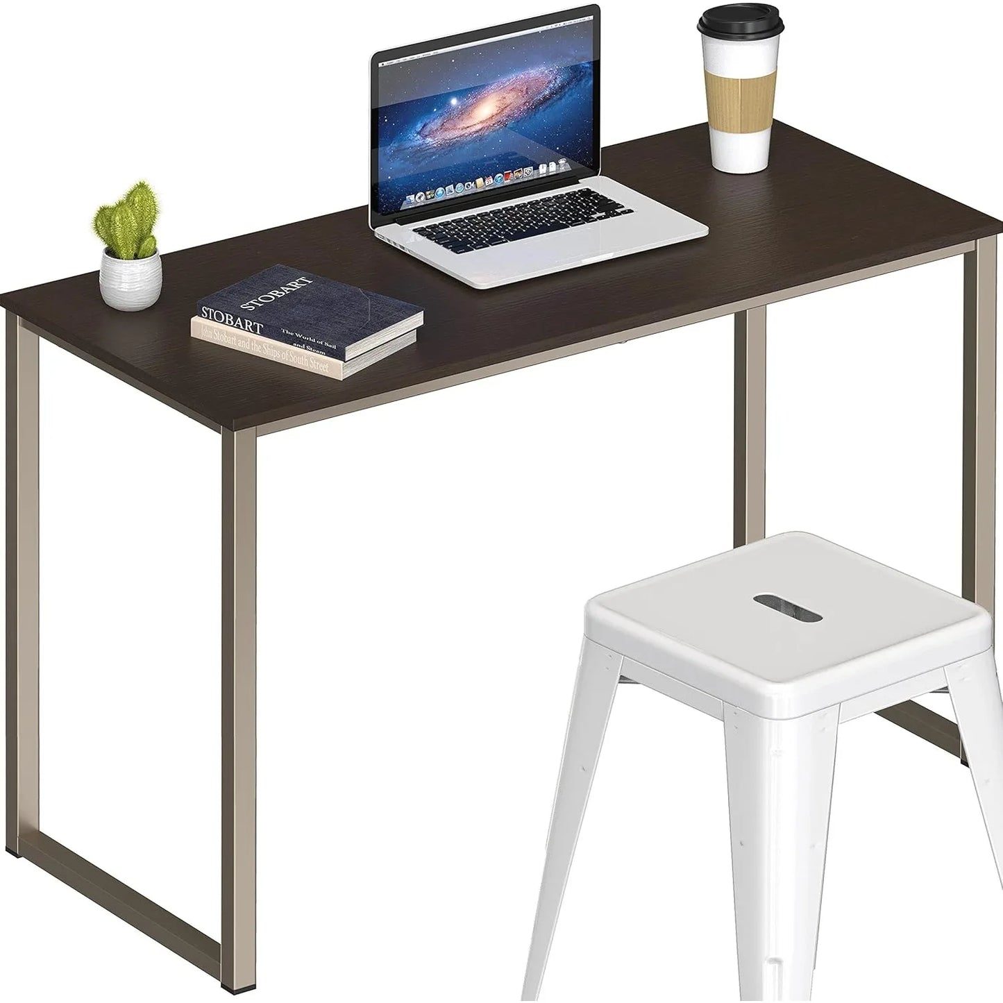 Ljustra Mission Home Office 32 Inch Computer Desk Espresso Modern Style