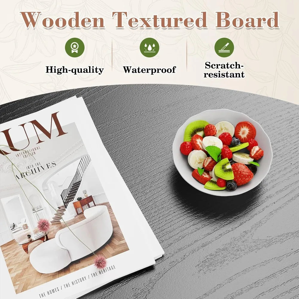 Wooden Lift Top Coffee Table with Hidden Storage for Living Room