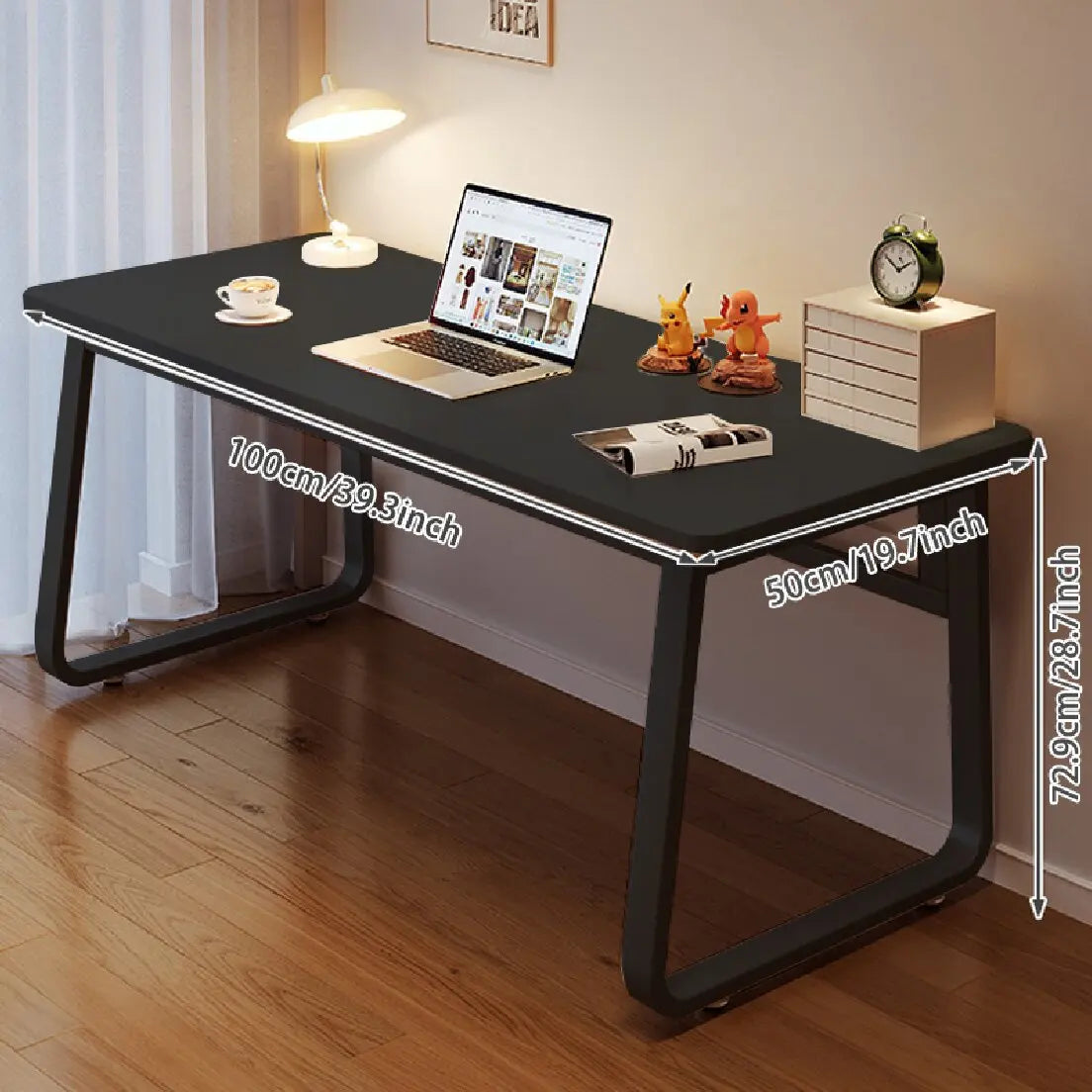 Ljustra Modern Simple White Computer Desk Small Writing Table for Office