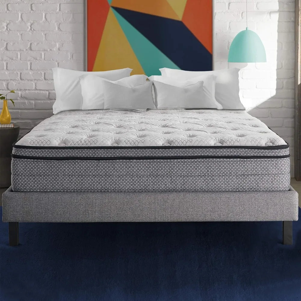 Ljustra Dual Cool 12 Inch Medium Hybrid Mattress for Home Comfort