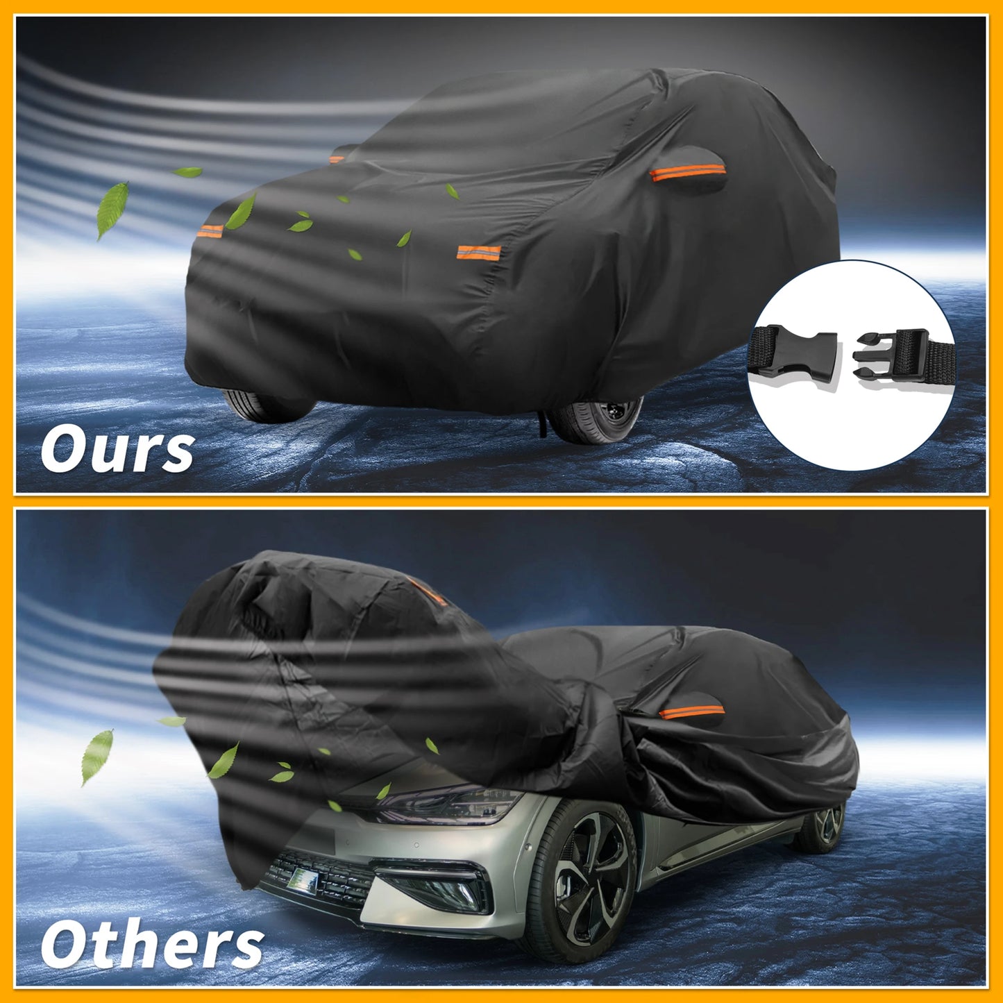 Waterproof Car Cover for Kia E-Niro 2016-2023 All Weather Protection