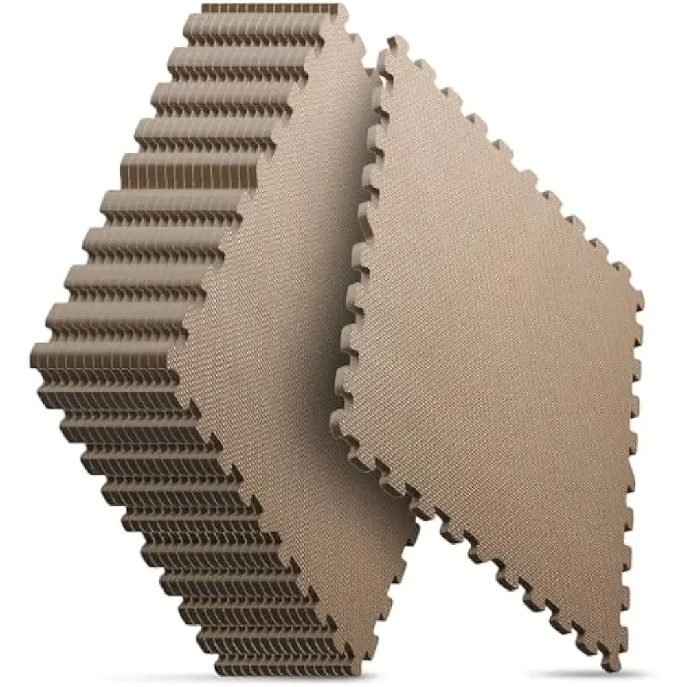 24x24 Interlocking Foam Exercise Mat Home Gym Puzzle Tiles Set of 16