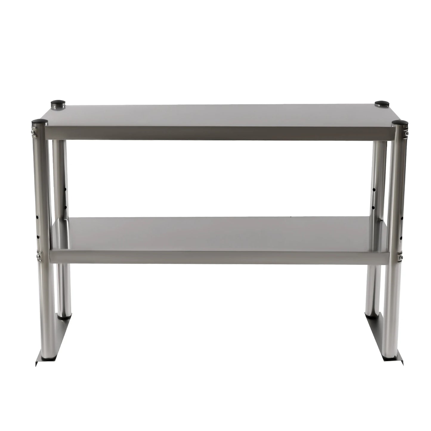 2-Tier Stainless Steel Work Table Food Prep Shelf Station 36x12in