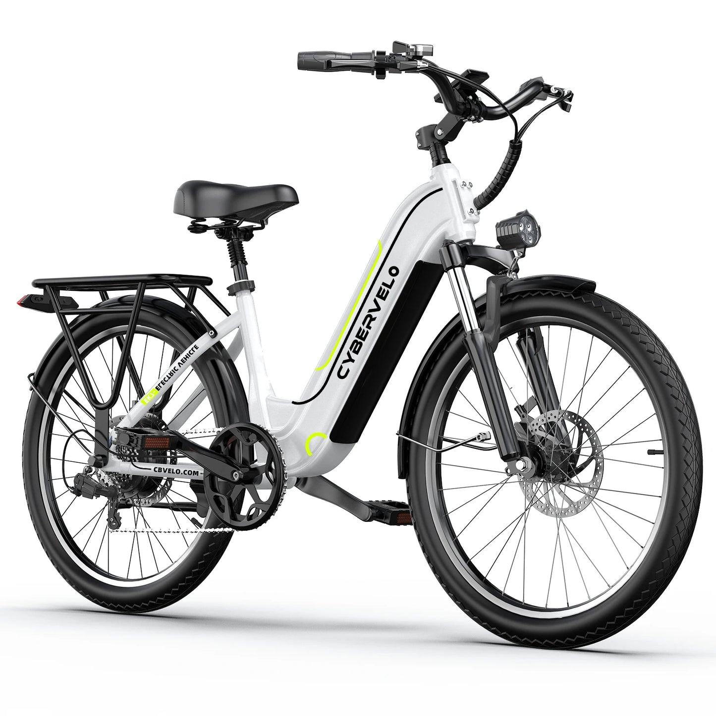 Ljustra 1000 Peak Electric Bike 80 Miles Removable Battery 26 Inch