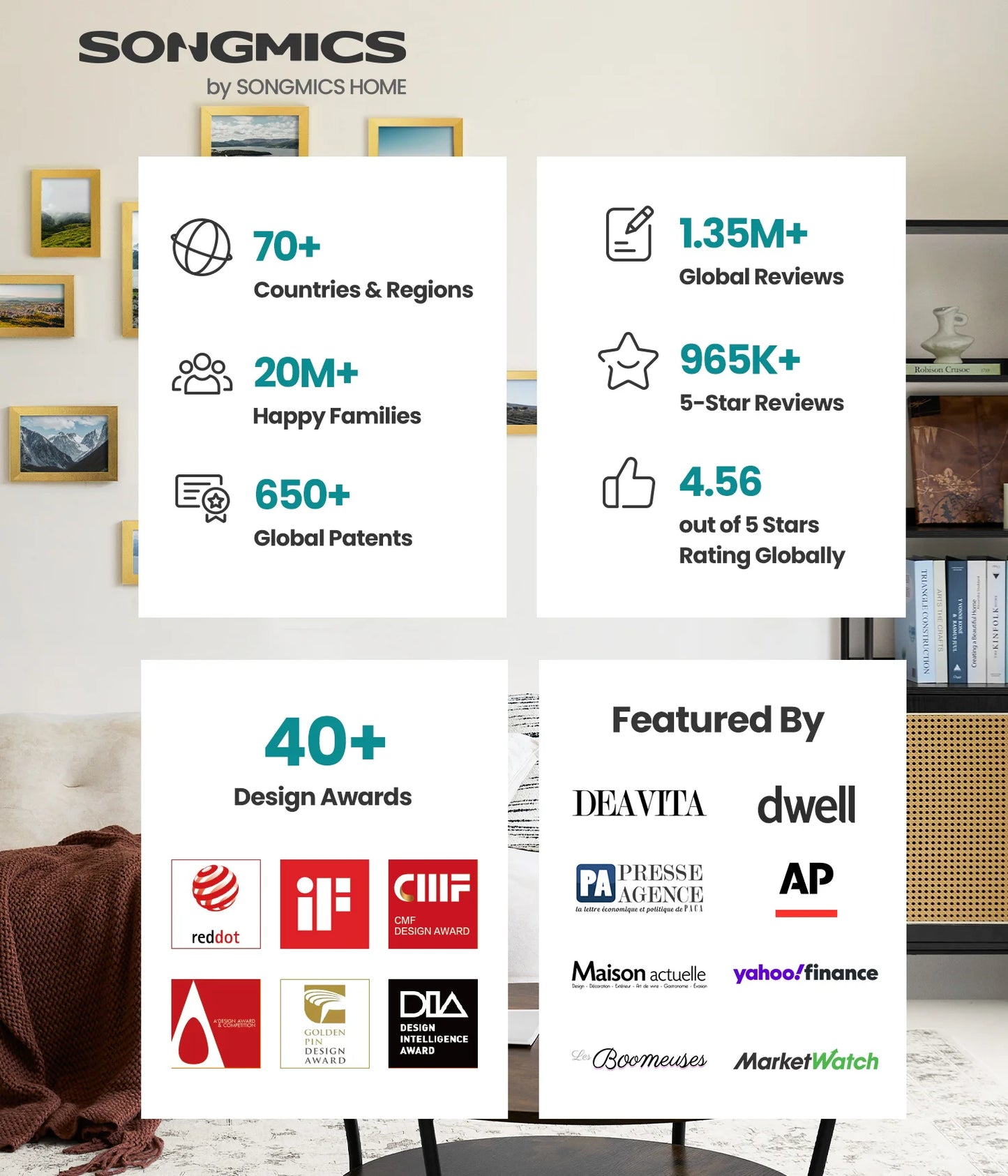 Ljustra Shadow Box Frame Set of 2 Memory Display Case for Desk Wall Decor