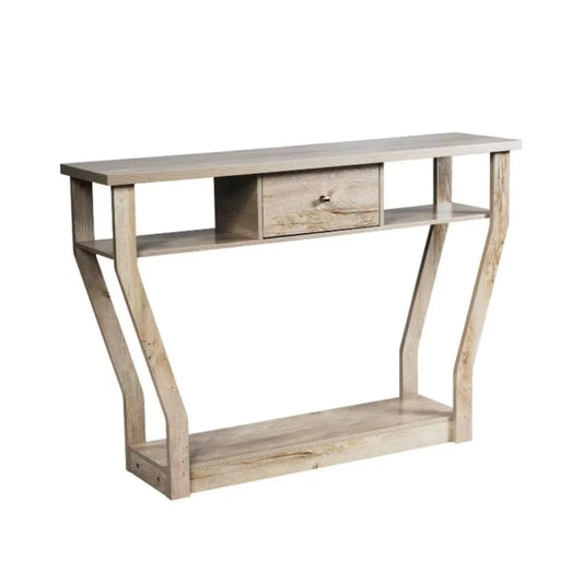 Modern 47 Inch Console Table with Drawer for Living Room Hallway Entrance