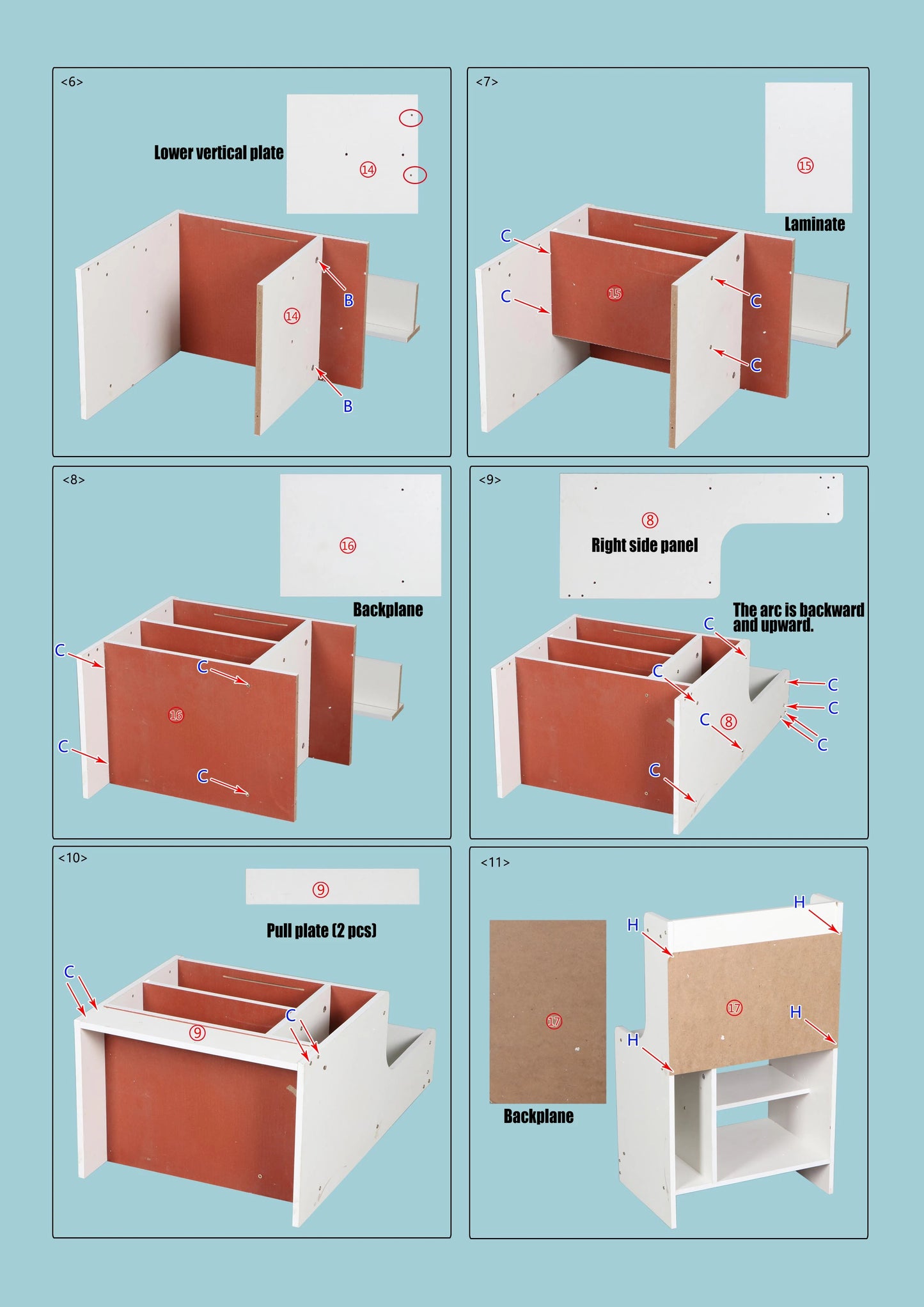 Modern Minimalist Nightstand Bedside Table with 2 Drawers Storage