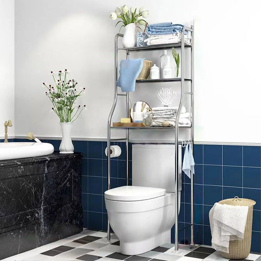 Over Toilet Storage Shelf 2/3 Tier Freestanding Bathroom Organizer