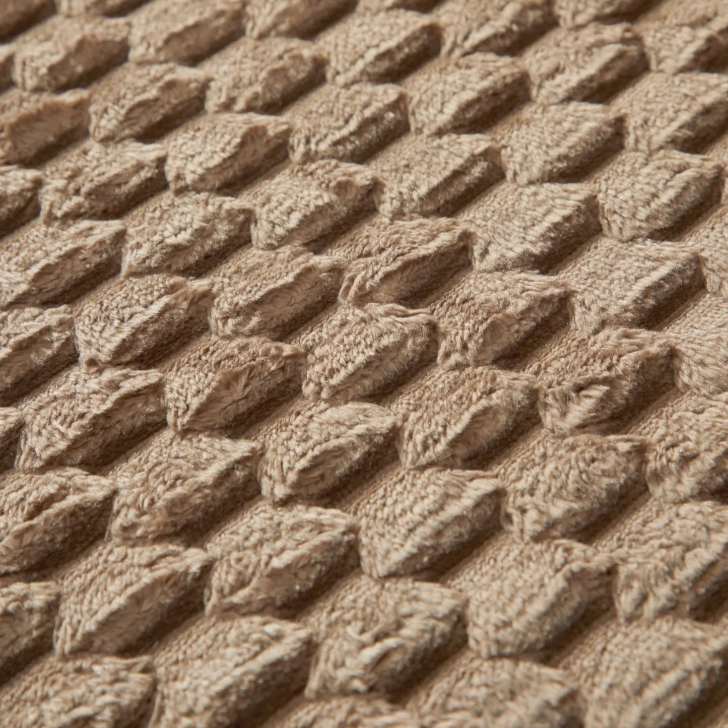 2-Piece Tile Bubble Bath Rug Set Soft Non-Slip Machine Washable