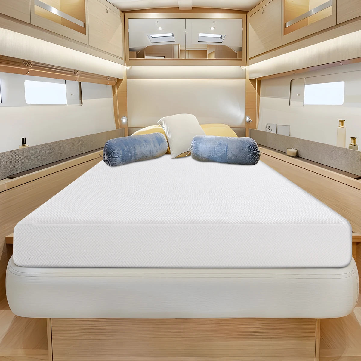 Ljustra Queen Size Memory Foam Mattress Tencel Cooling Gel 10 Inch