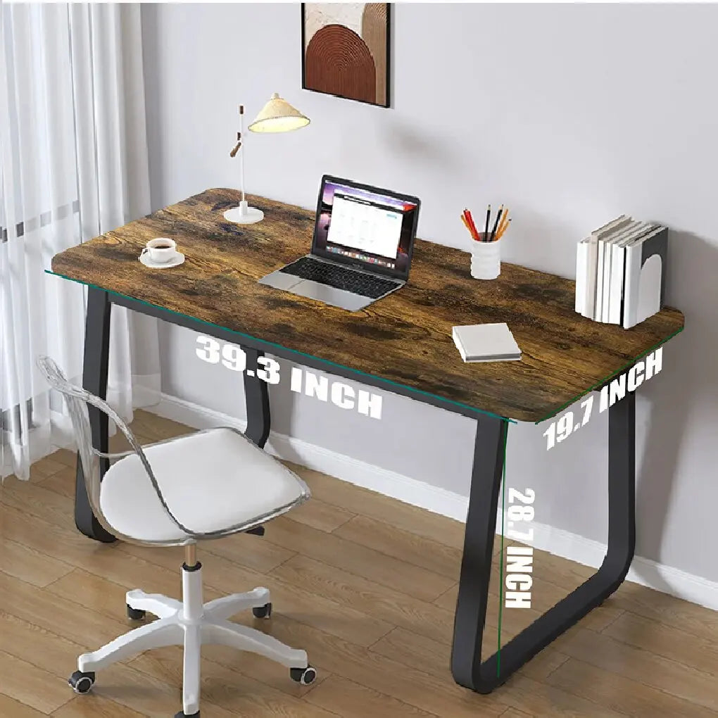 Ljustra Modern Simple White Computer Desk Small Writing Table for Office