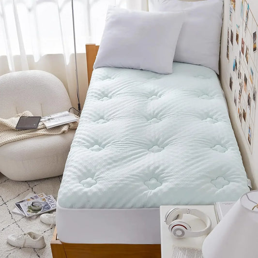 Ljustra Memory Foam Twin Mattress Topper Gel Pad 39x75 Inches