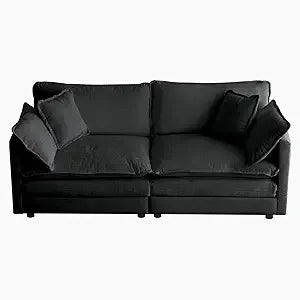 Modular Sectional Sofa Loveseat Chenille Cloud Couch with Pillows