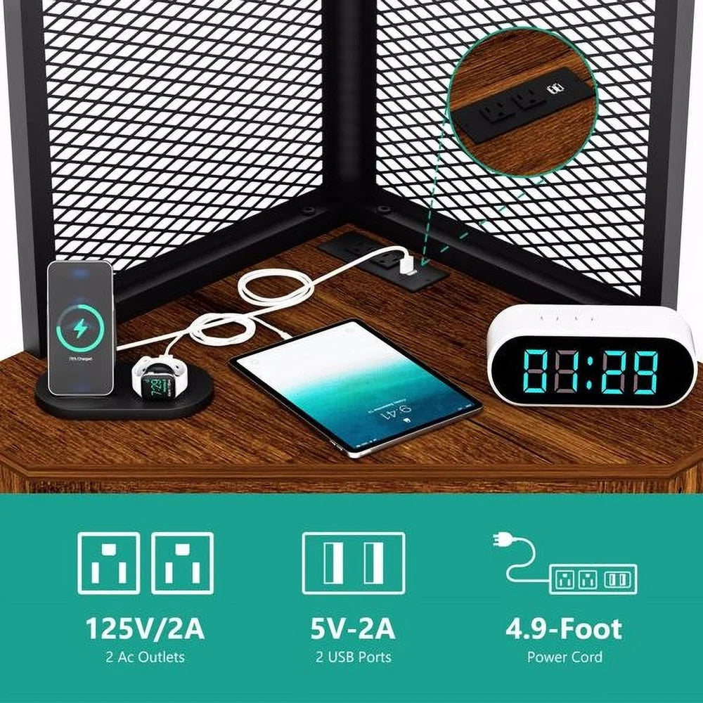 Corner Shelf Cabinet with Doors 65 Inch Freestanding Wine Glass Rack