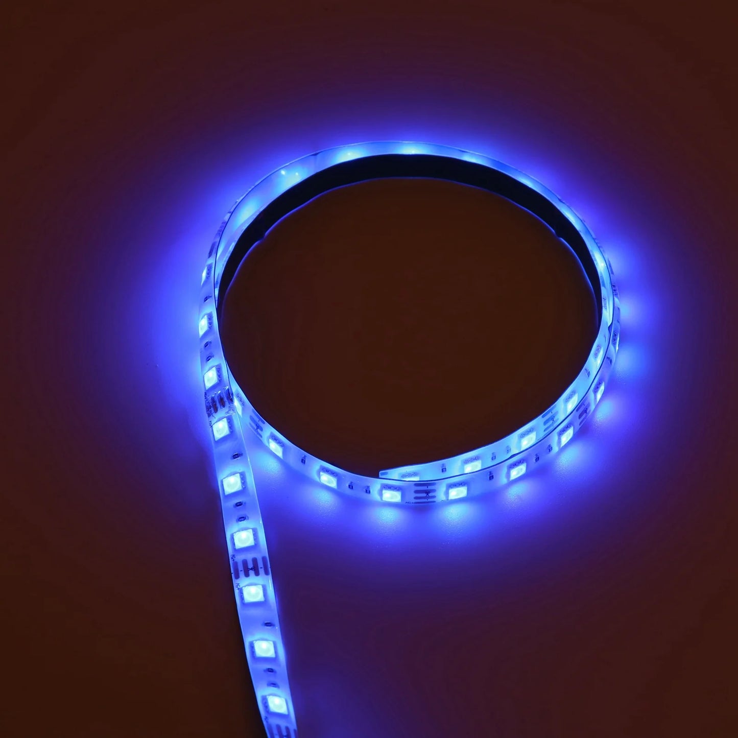 Large Capacity RGB LED Nightstand with 2 Drawers for Bedroom Storage