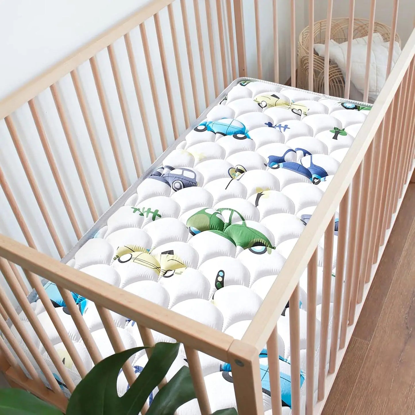 Ljustra Premium Foam Baby Crib Mattress Toddler Mattress Non-Toxic