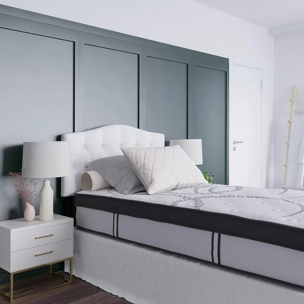 Ljustra Astor 12 Inch Hybrid Pocket Spring Twin Mattress in Box