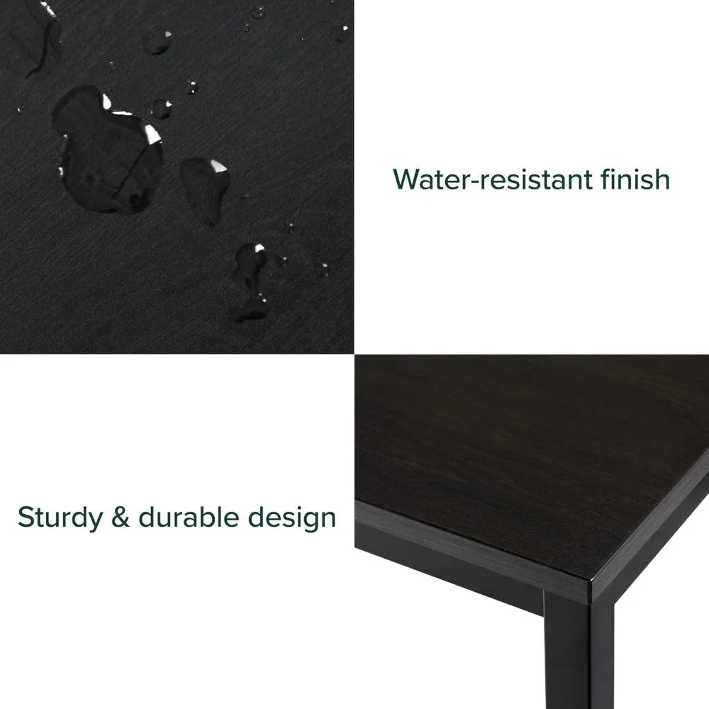 Modern 63 Inch Computer Desk Easy Assembly Office Workstation