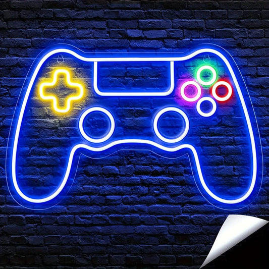 Game Controller LED Neon Sign Wall Art for Bedroom Party Gift