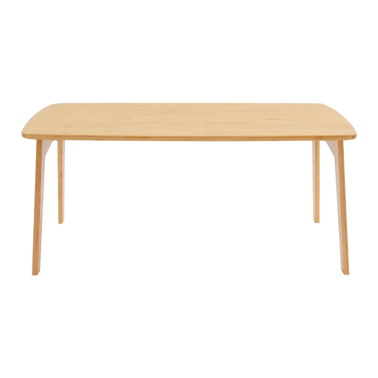Folding Bamboo Coffee Table Portable Floor Table for Tea Study Work