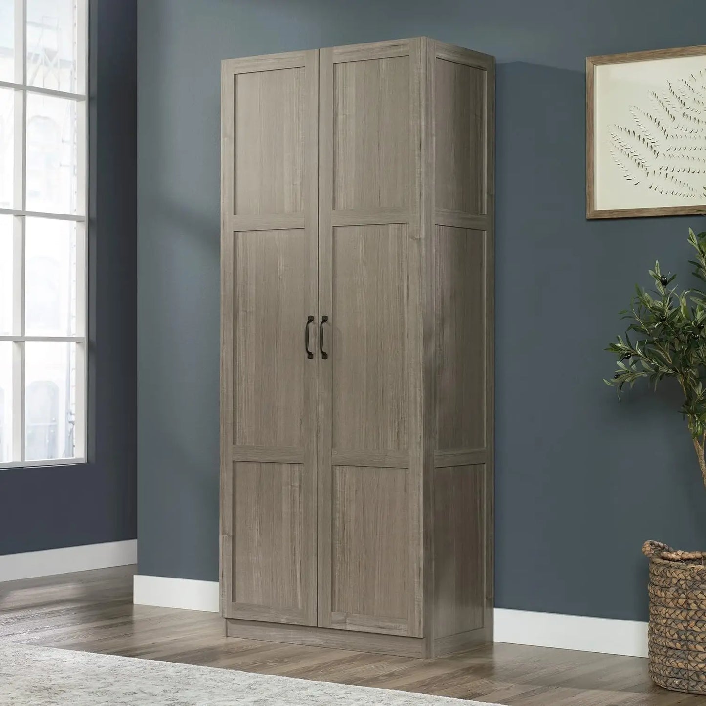 Select Storage Cabinet Pantry Kitchen Bathroom Adjustable Shelves