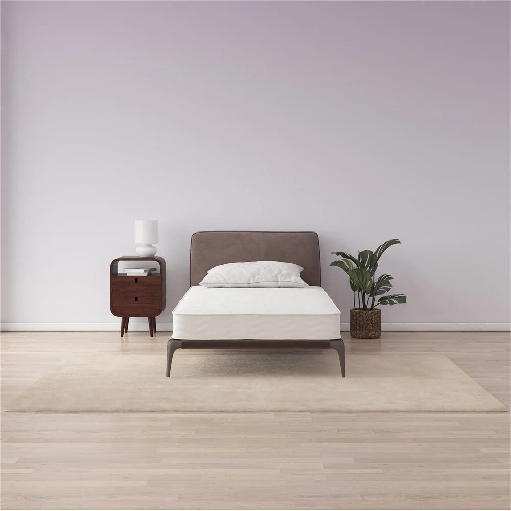 Medium Firm Twin Mattress Flippable Eco-Friendly 6 Inch Comfort