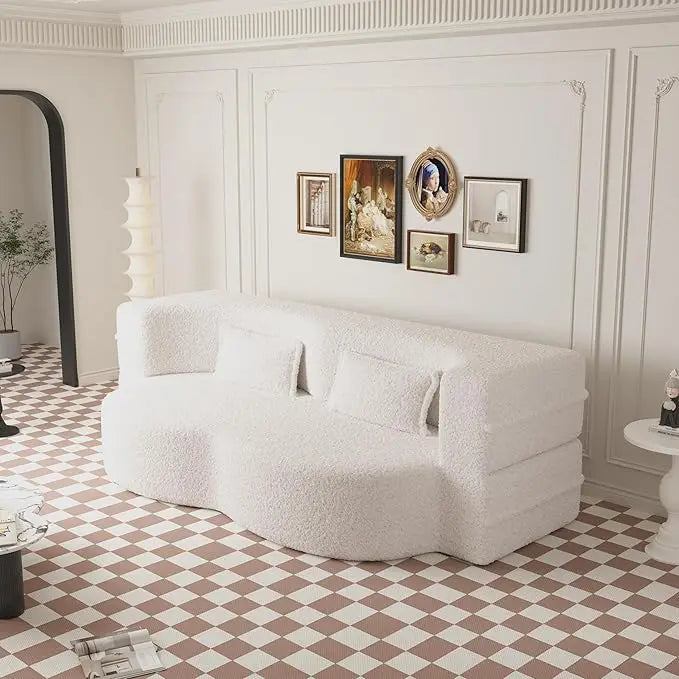 Ljustra Convertible Folding Sofa Bed Memory Foam Sleeper Couch