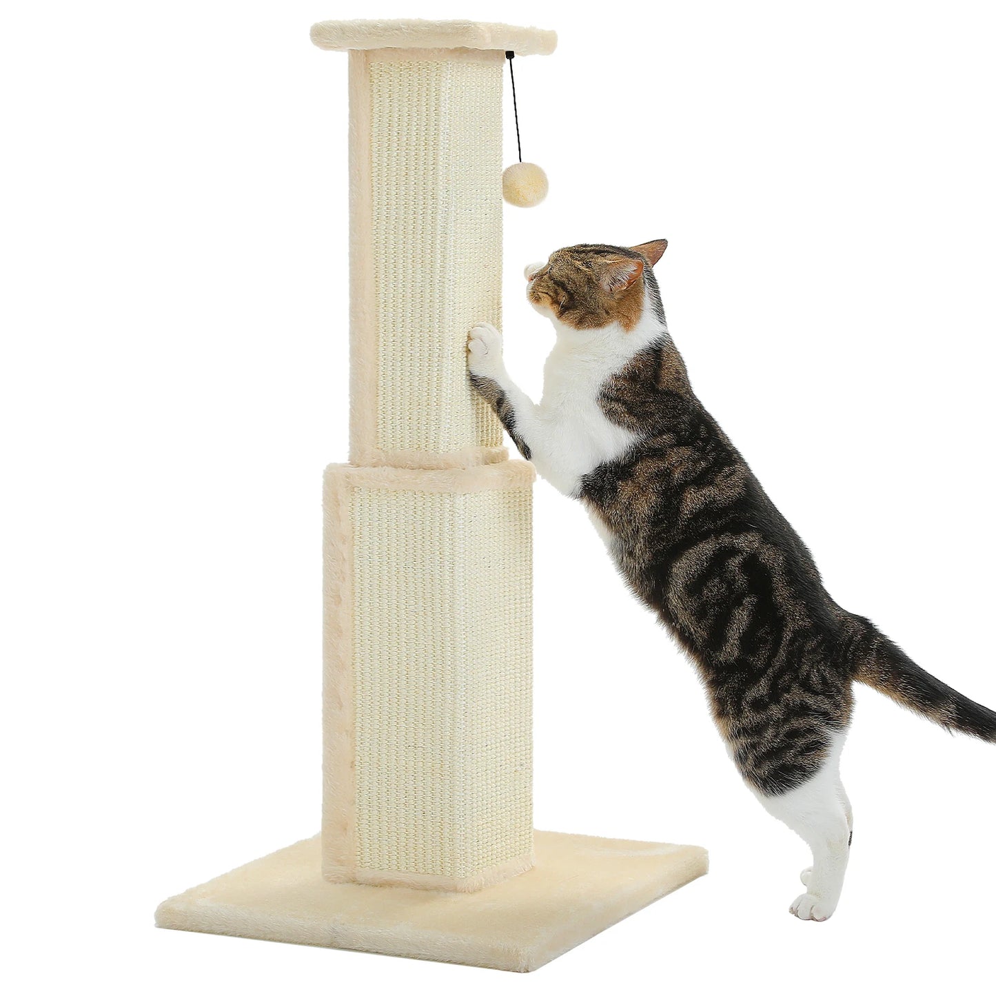 Ljustra 80CM Cat Tree Scratching Post Durable Plush Perch Indoor Furniture