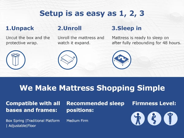 Ljustra 12 Inch Hybrid Queen Mattress Memory Foam Pocket Springs