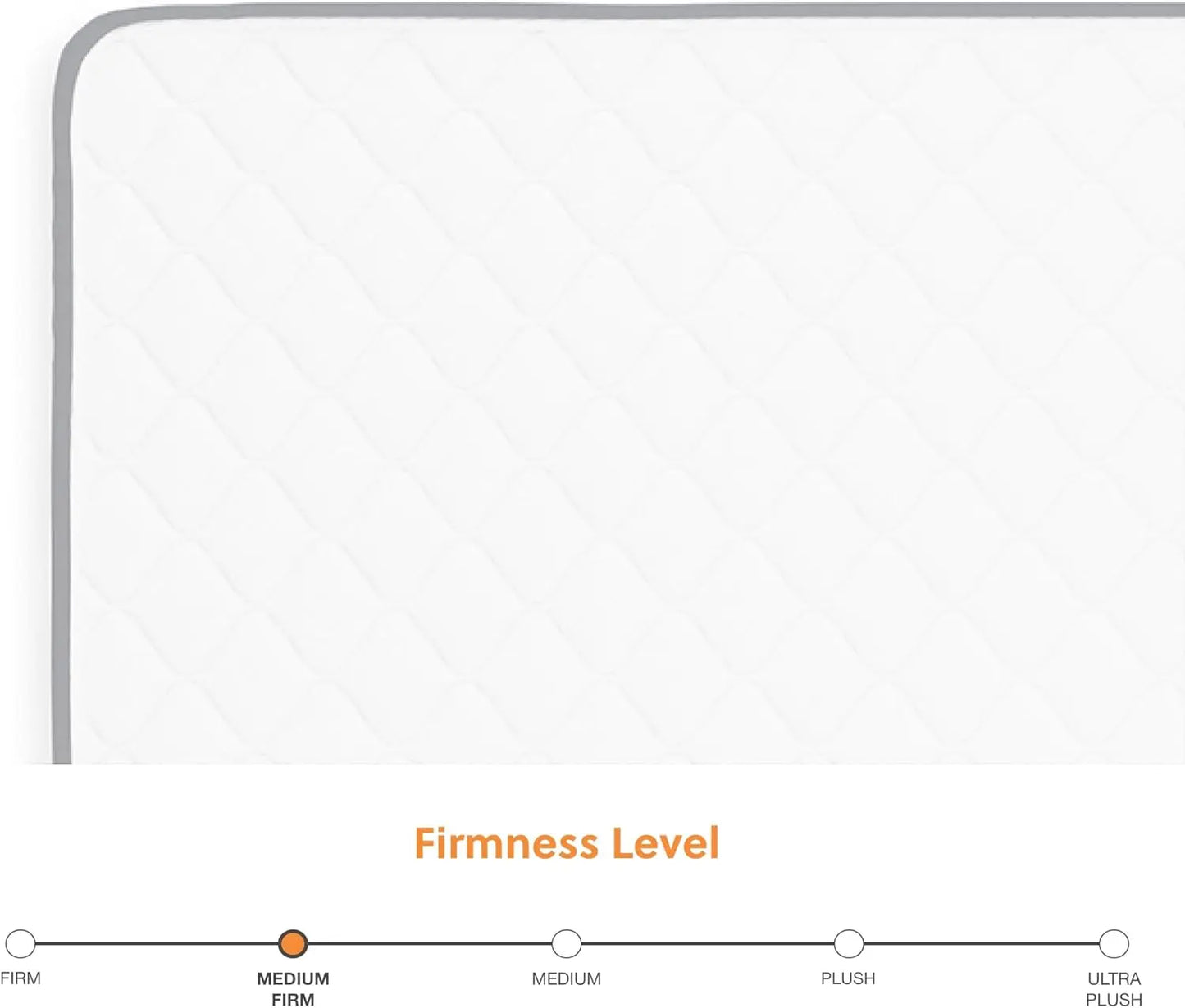 King Size Medium Firm 6 Inch Memory Foam Mattress Comfortable Sleep