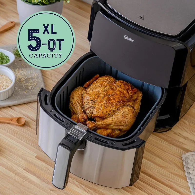 Oster DiamondForce Nonstick XL Air Fryer 5 Quart Digital Touchscreen