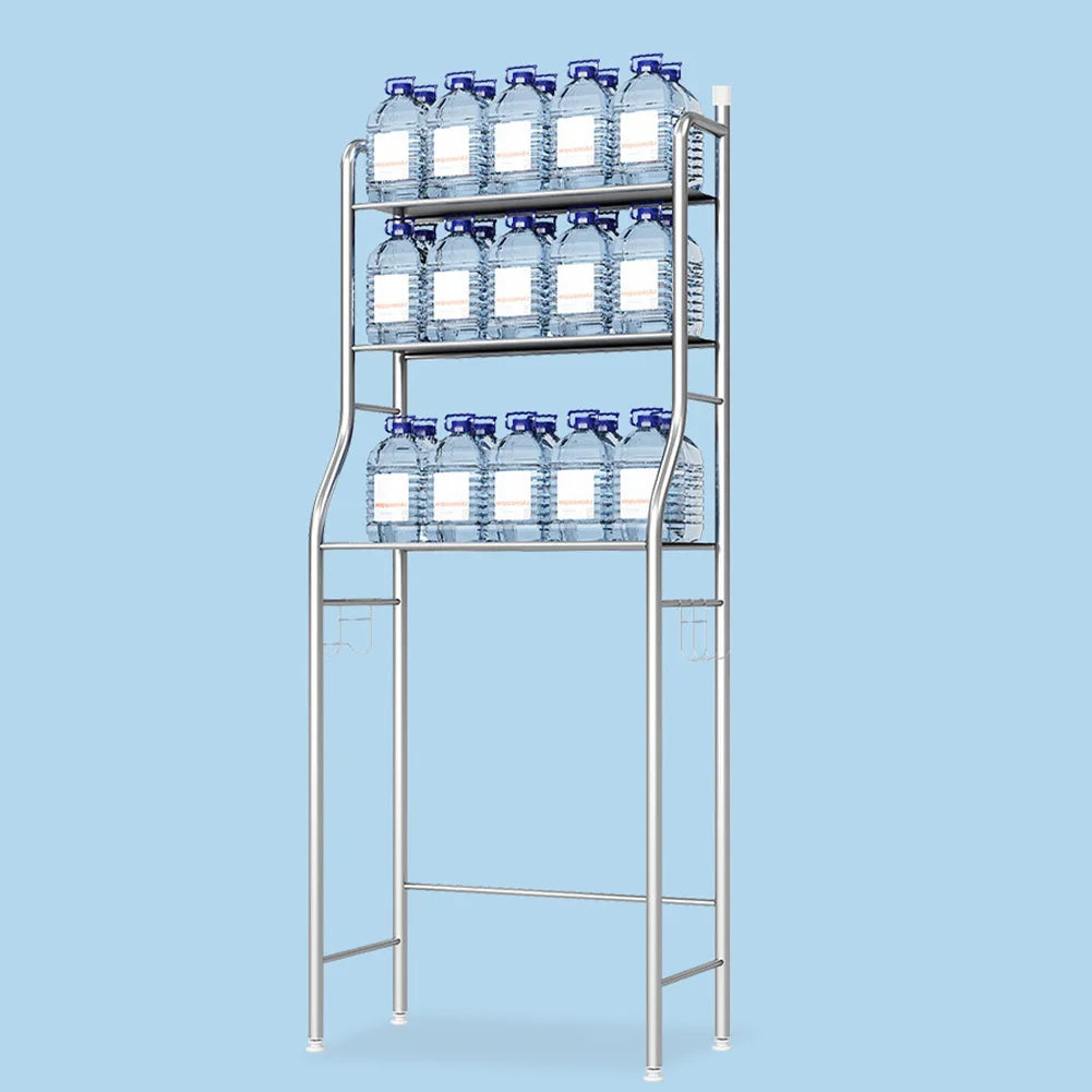 Over Toilet Storage Shelf 2/3 Tier Freestanding Bathroom Organizer